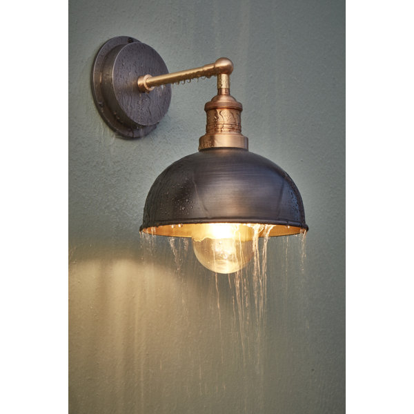 Industville Bogen-Außenleuchte Brooklyn & Bewertungen | Wayfair.de